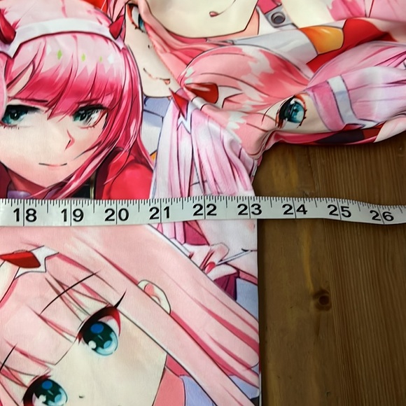 Anime Hoodie. Zero Two from Darling in the Franxx. - Picture 3 of 4